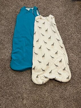 Two 6-18 month 1.0 Tog Kyte Baby Sleepsacks